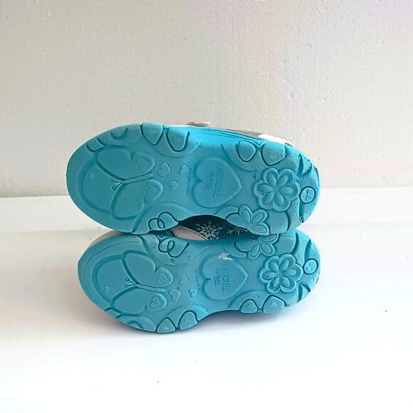 Disney's Frozen Anna & Elsa Shoes 7 Girls' Light-up Sneakers - Picture 6 of 7